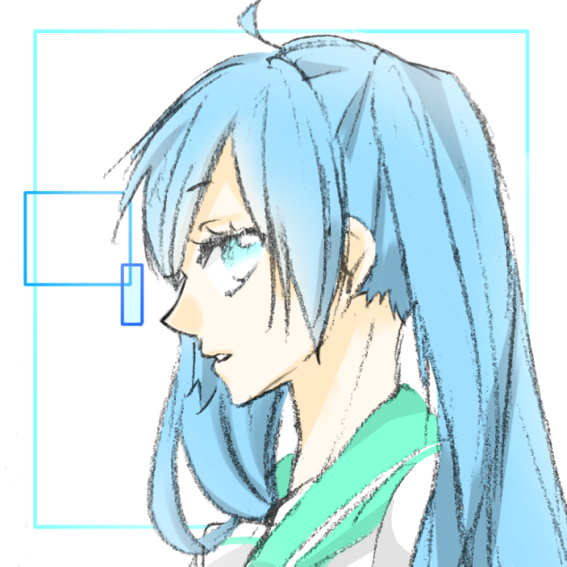 横顔みくさん