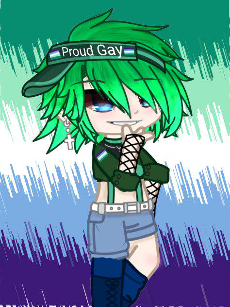 Gay as gacha oc