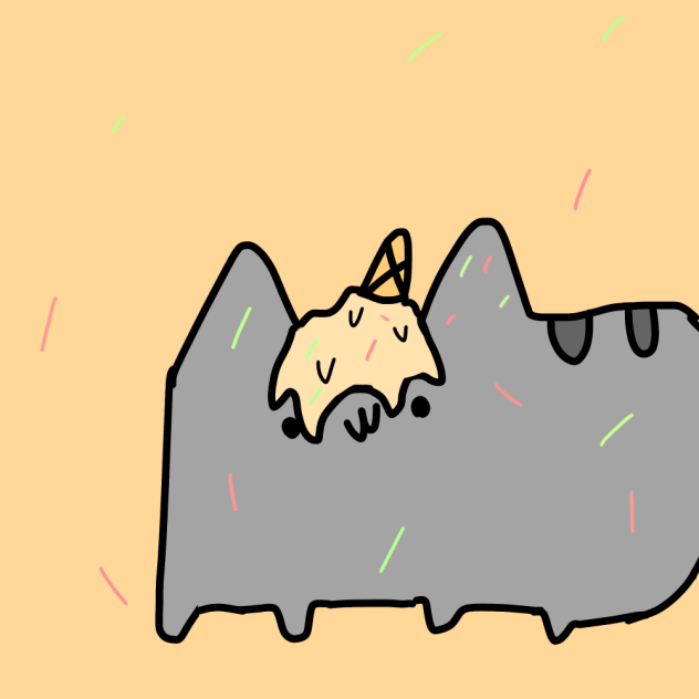 Ice cream pusheen