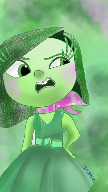 ディズニーキャラクター ムカムカ Ibispaint