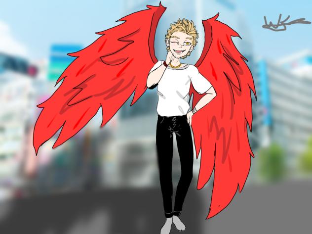 My hero, hawks