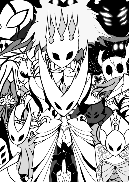 The Hollow Knight - ibisPaint