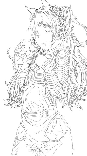 線画ぁん❤️