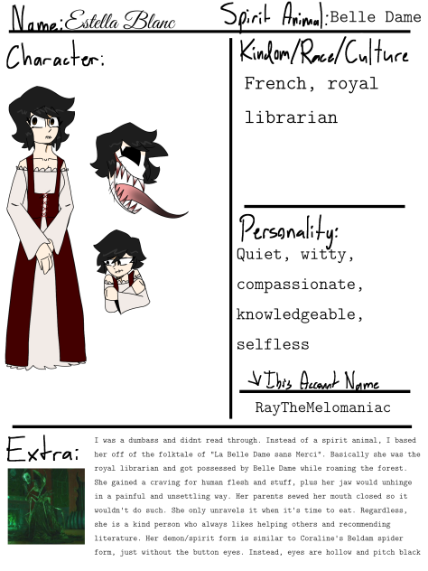 THE BURDEN oc