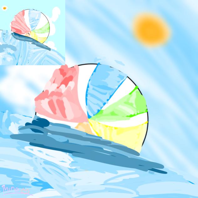 ビーチボール!🏖⛱
