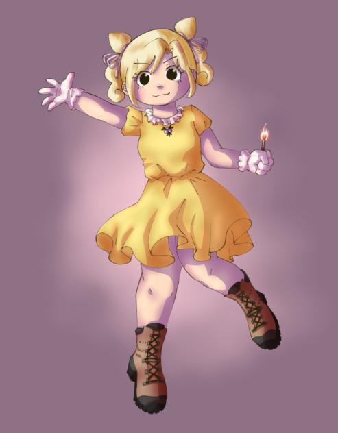 I humanized a stuffed animal for this =)