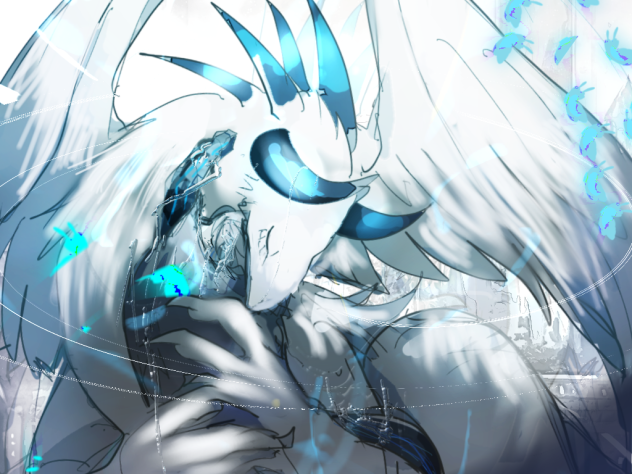 抱擁　全体絵