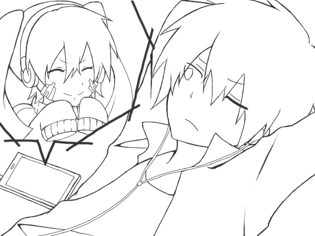 シンエネ 線画