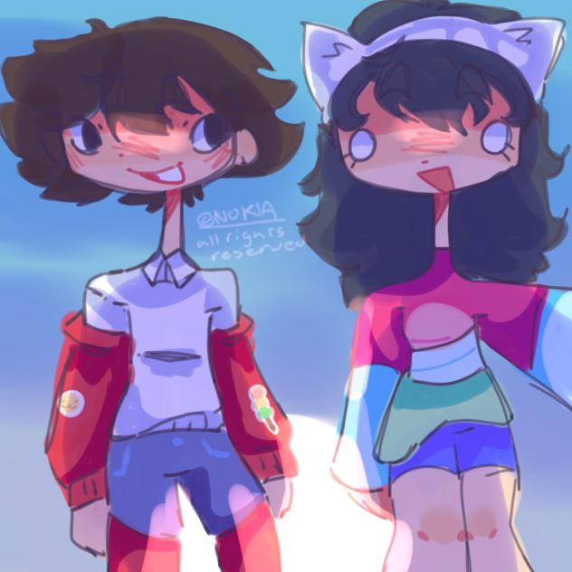 the kids woke up too early-