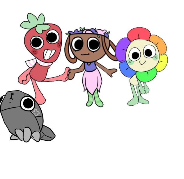 pebble snatching all the wigs