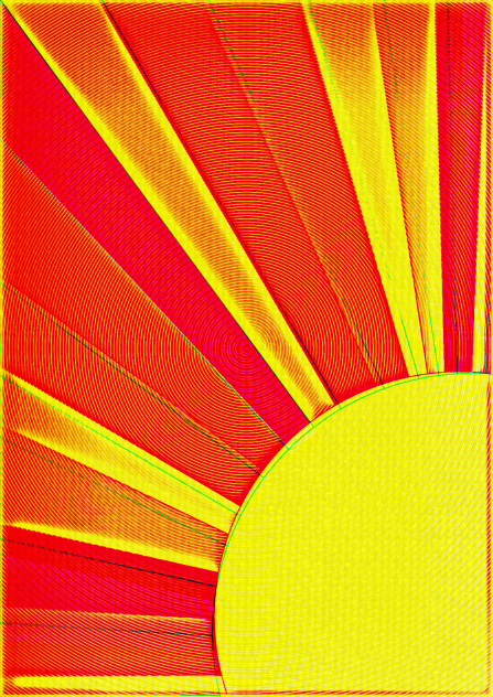 Retro sun view
