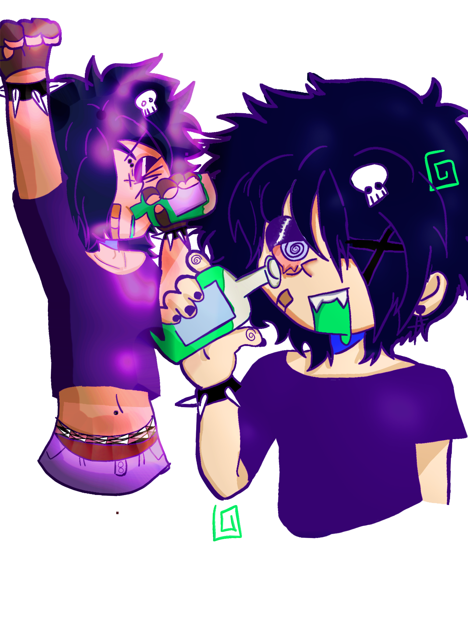 drinking - ibisPaint