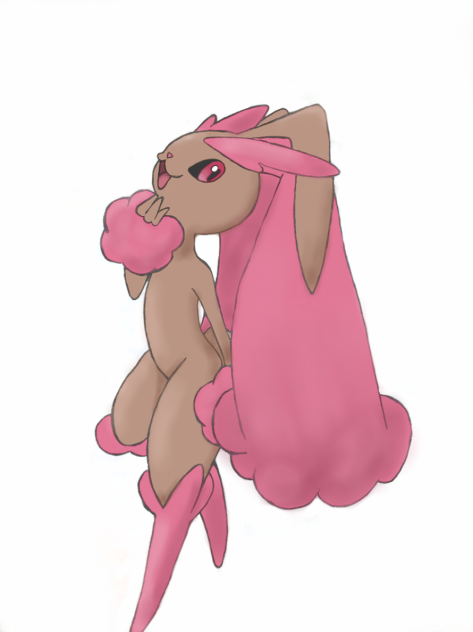 色違いミミロップ