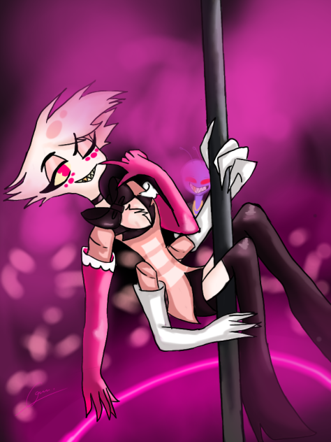 Hazbin Fanart, Angel dust