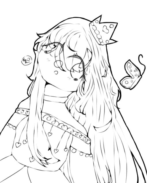 Butterfly🦋 Lineart