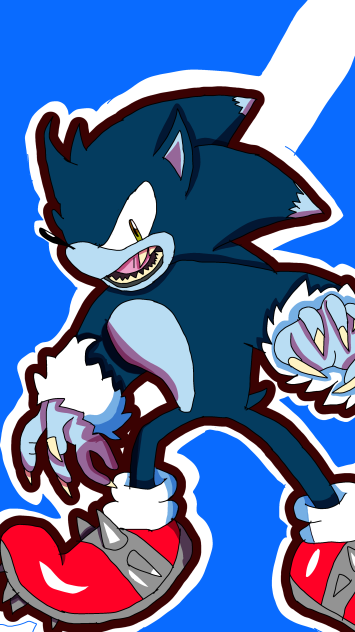 Sonic the werehog