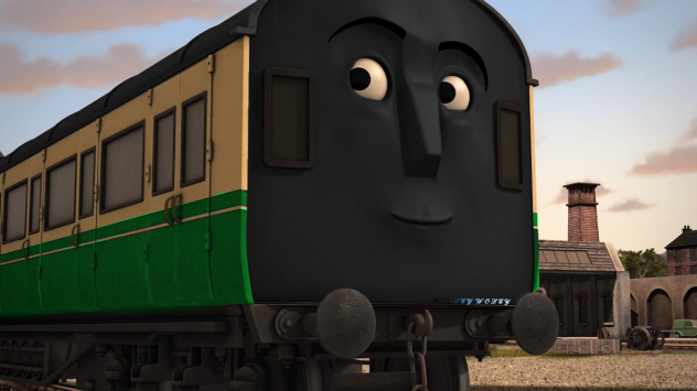 The slip coaches in Duck’s color