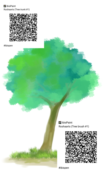 Tree brush - ibisPaint