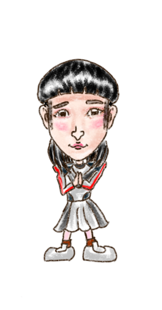 似顔絵　BISH リンリン