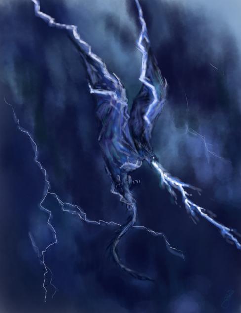 Thunder and lightning