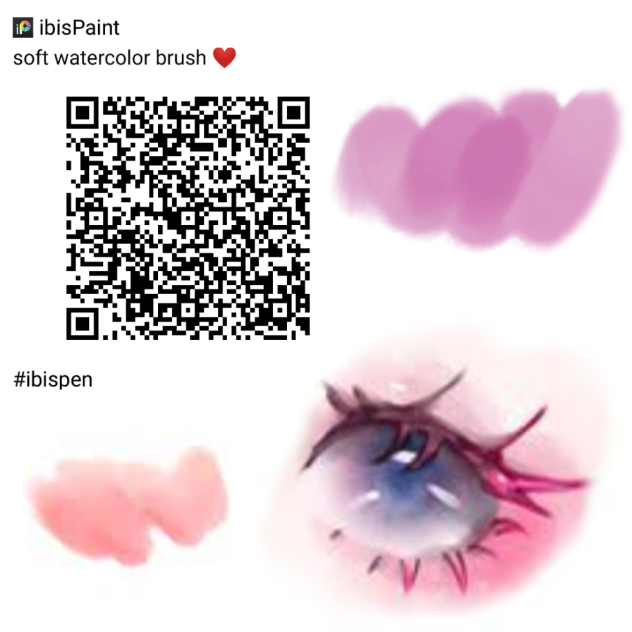 Soft watercolour brush ❤️