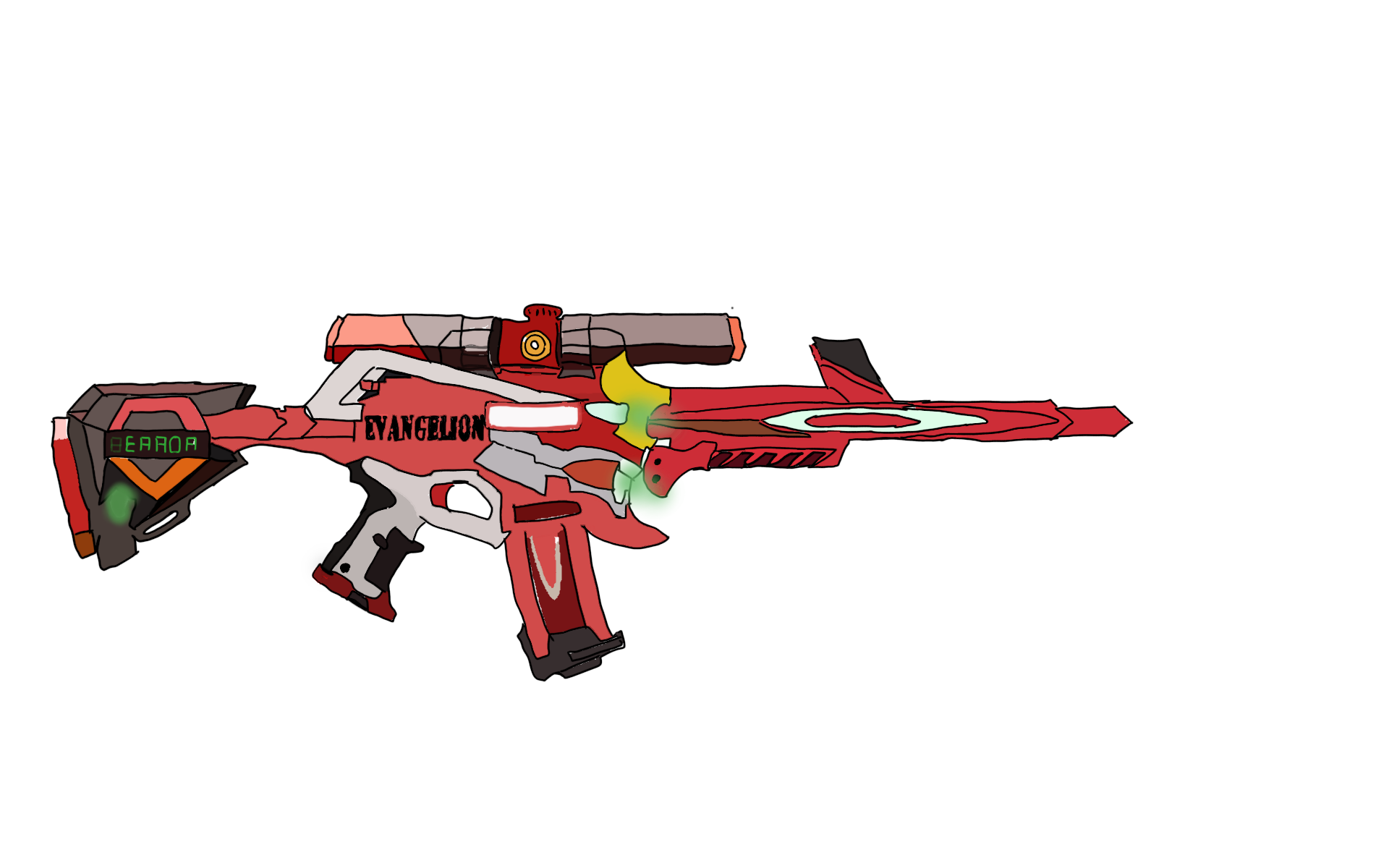 エヴァのｍ４ Ibispaint