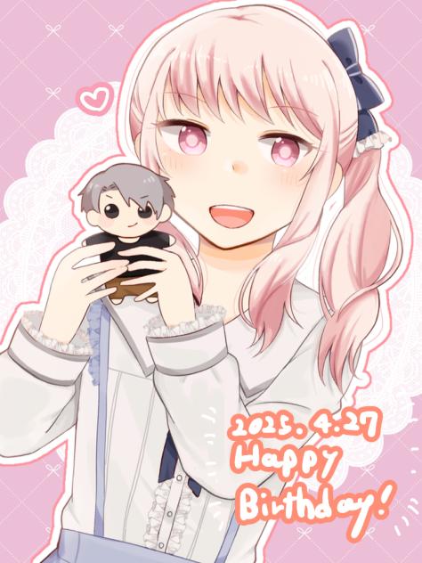 瑞希ちゃんー！誕生日を添えて