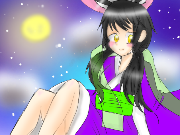 ちょこちゃんと満月