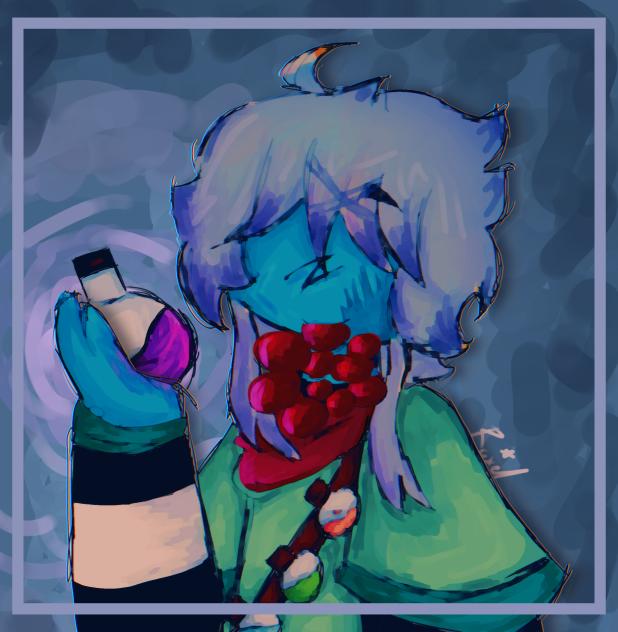 BLUE DIVA loll