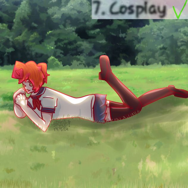 40 DAY OC CHALLENGE DAY 7 COSPLAY