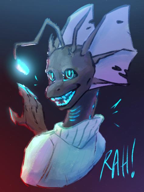 FANART OF A FRIEND'S CHARACTER