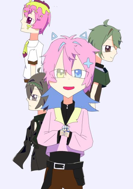 すずまめちゃん新ビジュ&オリキャラFA！