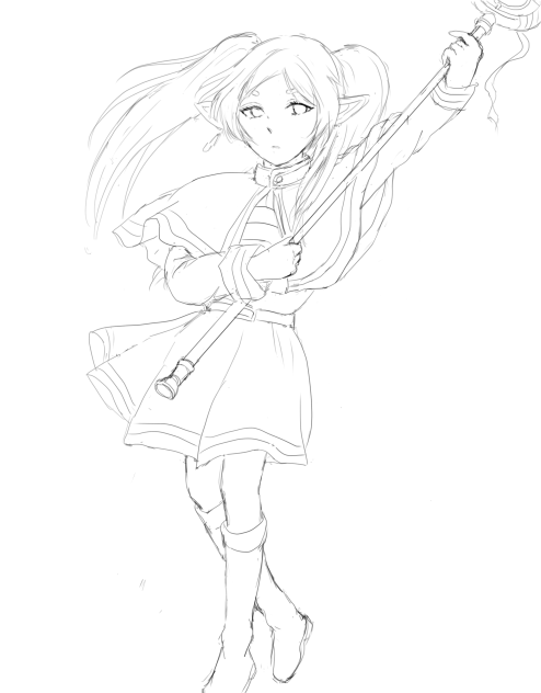 葬送のフリーレン　下書き