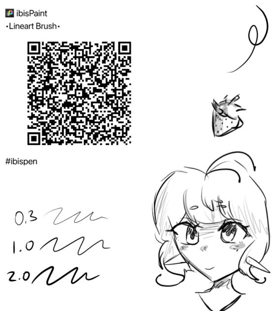 •Lineart Brush•