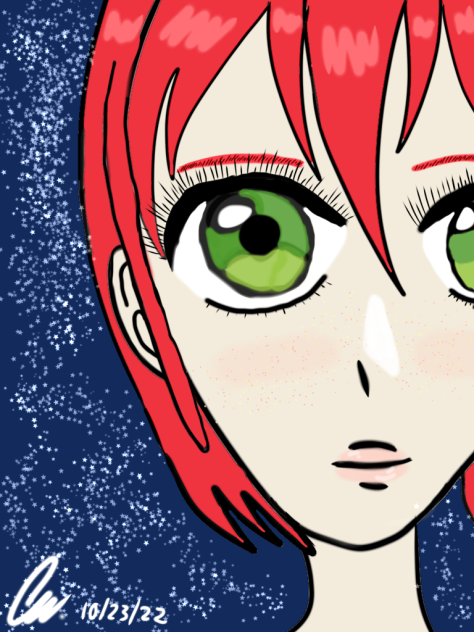 Red Hair - ibisPaint