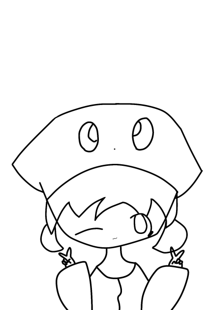 リアちゃんぬりえ！