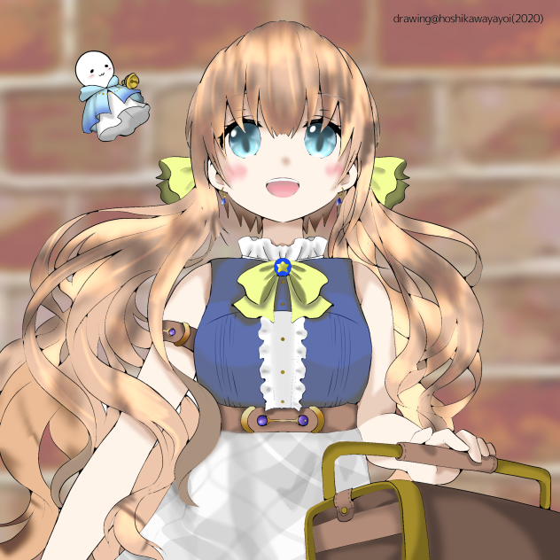 星川ヤヨイさんの線画お借りしました！