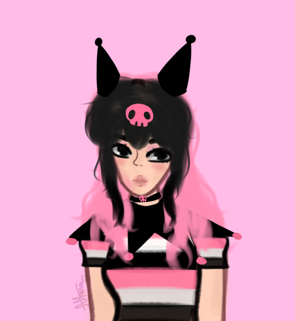 K 💗🖤