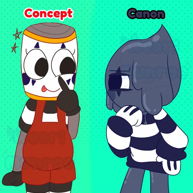 Concept vs Canon design