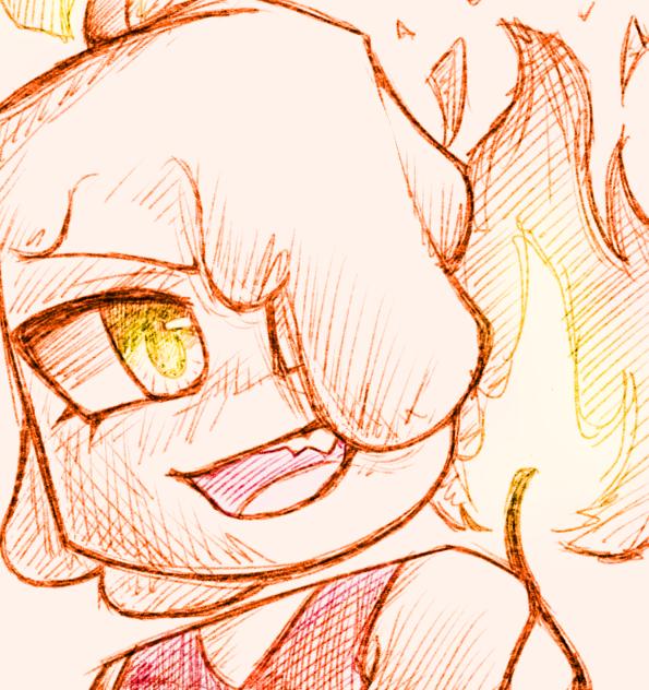 Cassalix [Dandy's World OC Sketch #3]