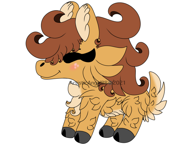 Light Brown Female Reindeer