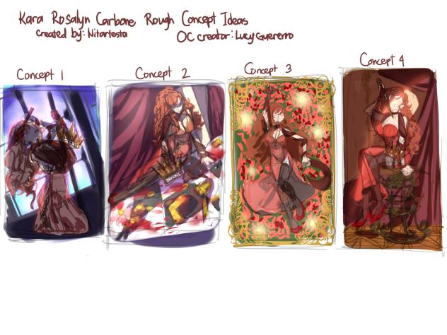 Lady Kara Carbone Rough Concept
