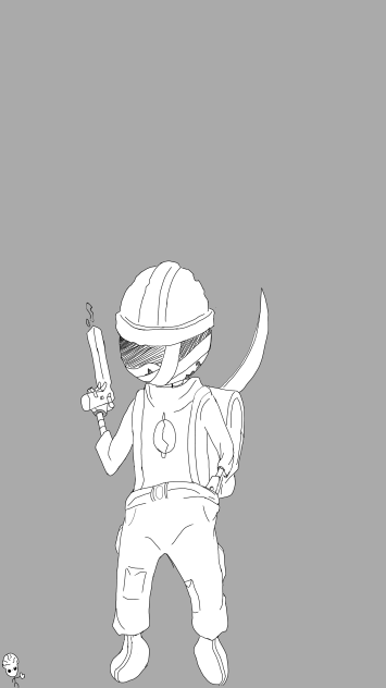 Murder Drones avenger draw
