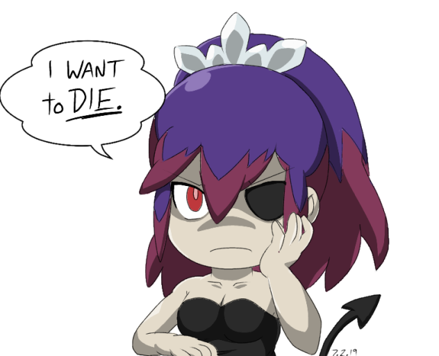 I want to die.