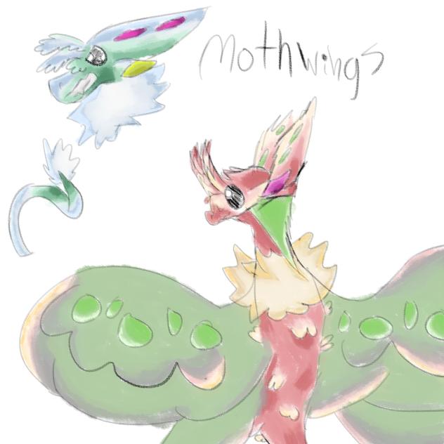 Moth wings fan tribe wings of fire