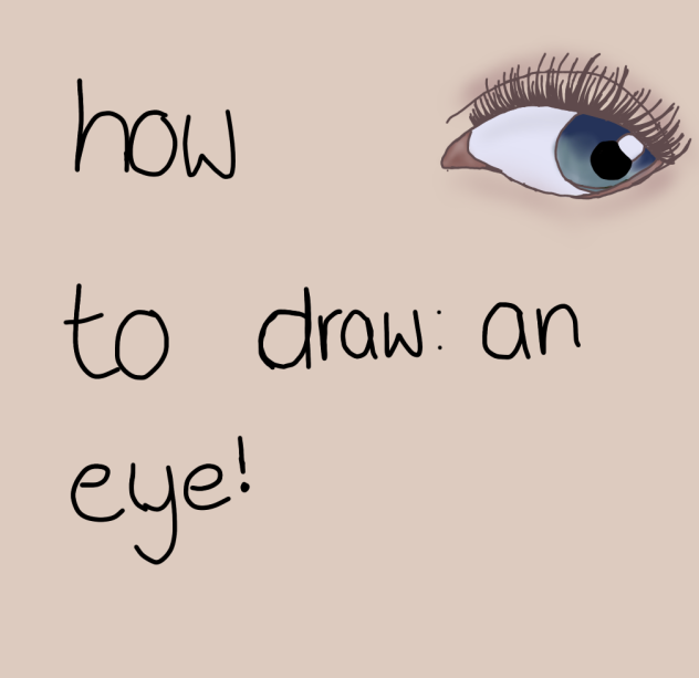 How to draw a realistic eye!