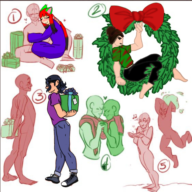 Different Christmas collab - ibisPaint