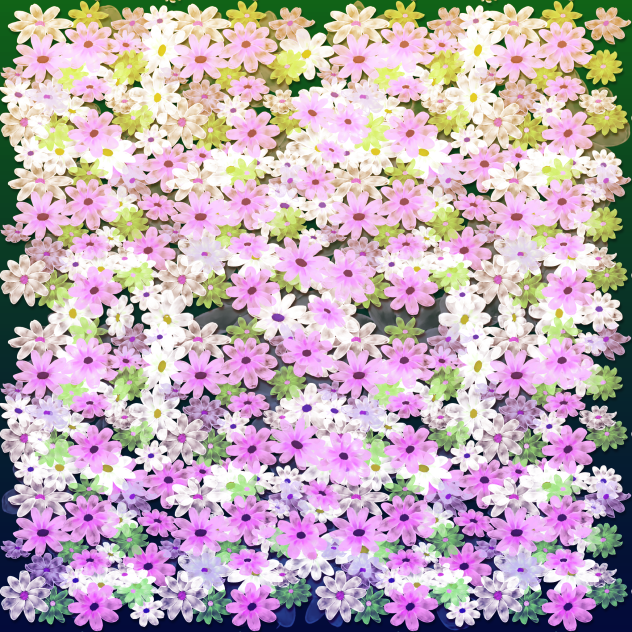 IBM2711 wall of flower a