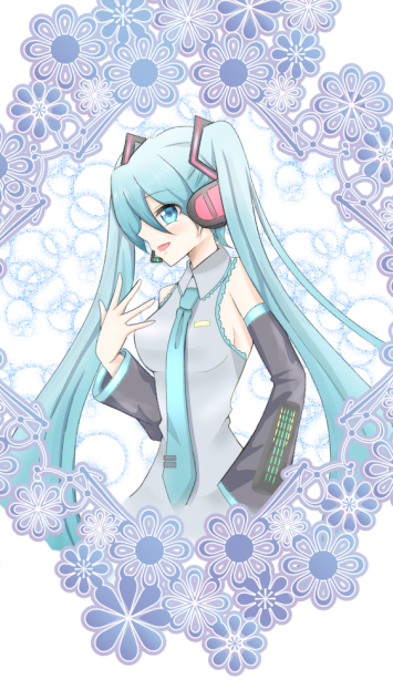 絵画のような？初音ミク