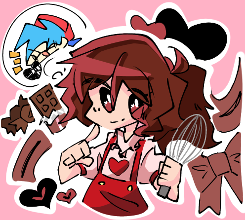 GFちゃんがチョコを作るそうです